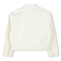 Veste avec logo en coton - Riz