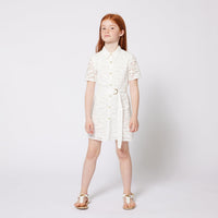ROBE MANCHES COURTES