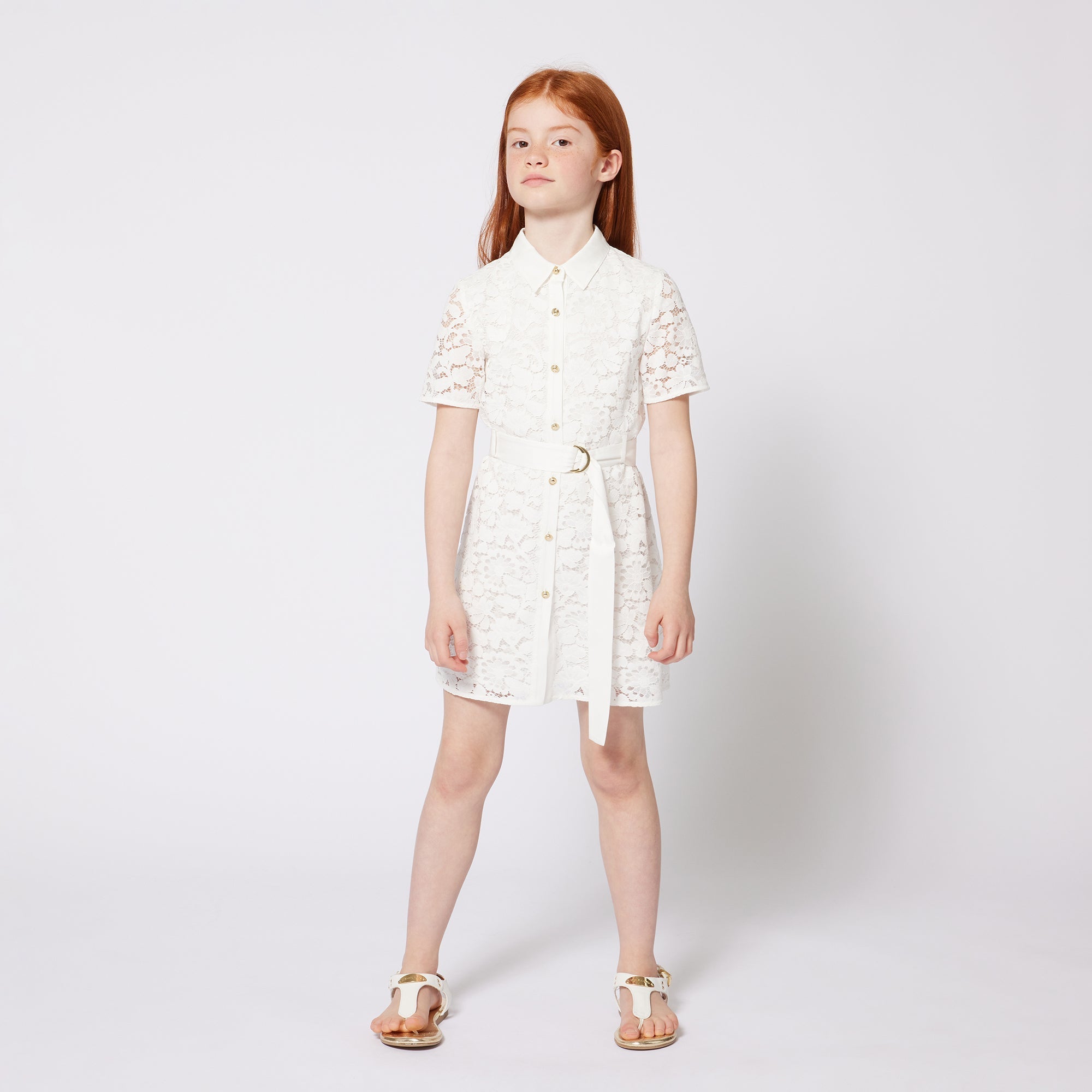 ROBE MANCHES COURTES