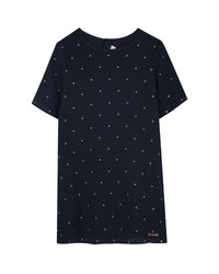 Robe à manches courtes avec logo - Bleu Cargo