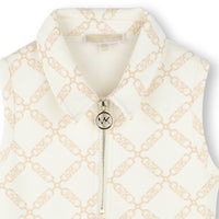 Robe sans manches en jersey - Écru Beige