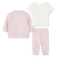 Jogging suit - Pink White