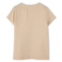 Cotton T-shirt - Ficelle