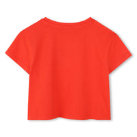 T-shirt avec logo en coton - Minium