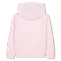 Cardigan avec logo en coton - Marshmallow