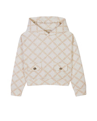 Sweatshirt avec logo - Écru Beige