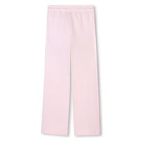 Pantalon avec logo en coton - Marshmallow