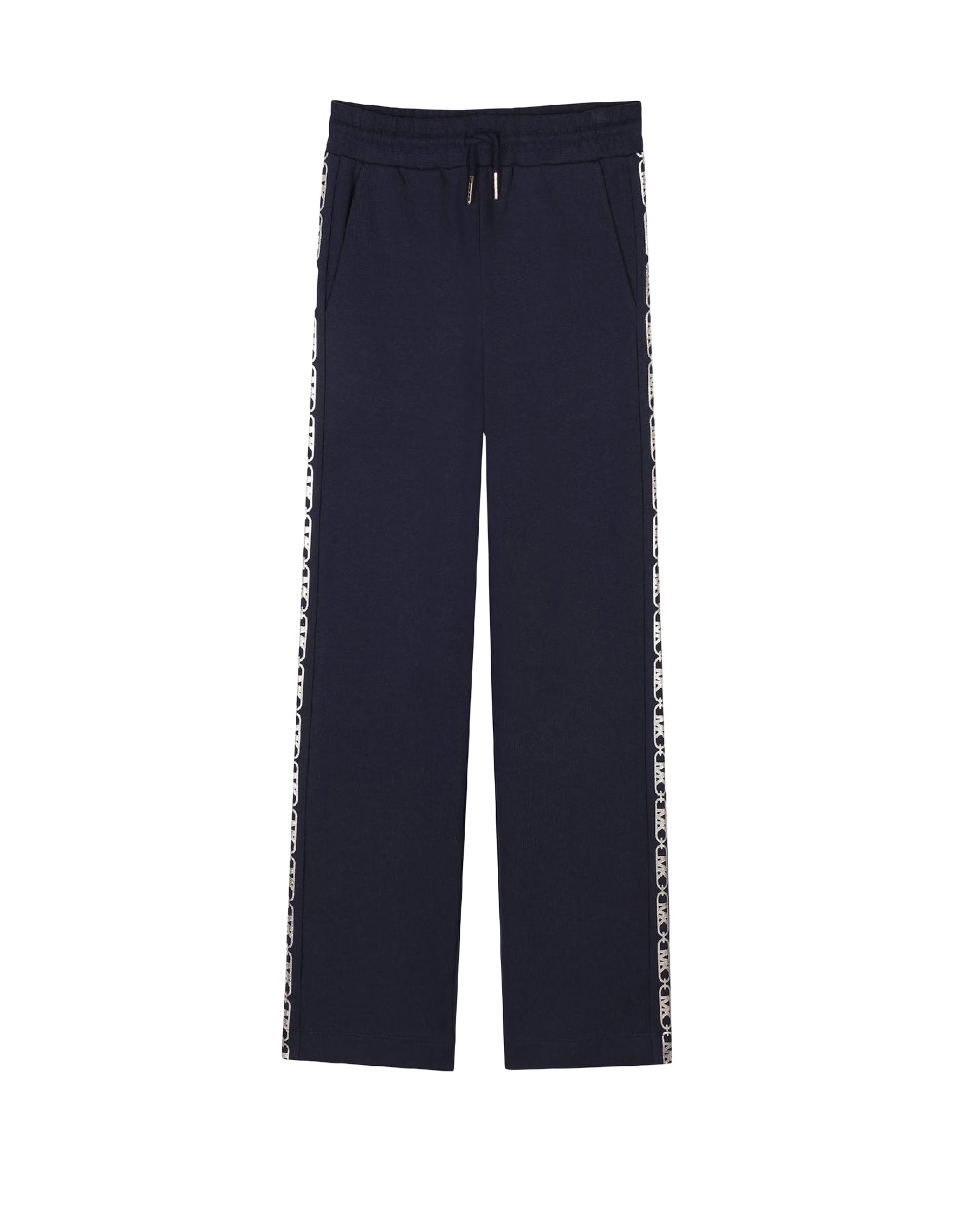 Pantalon avec logo en coton - Bleu Cargo