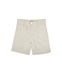 Cotton shorts with logo - Riz