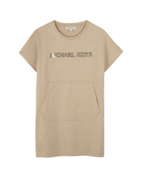 Dress with cotton logo - Ficelle