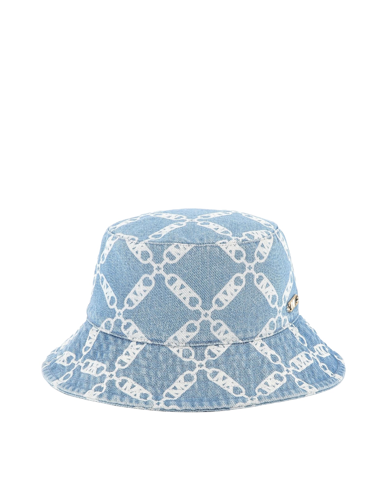 Bob avec logo en denim - Denim Blue