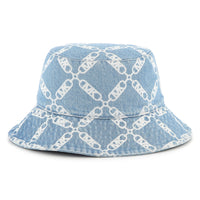 Bob avec logo en denim - Denim Blue