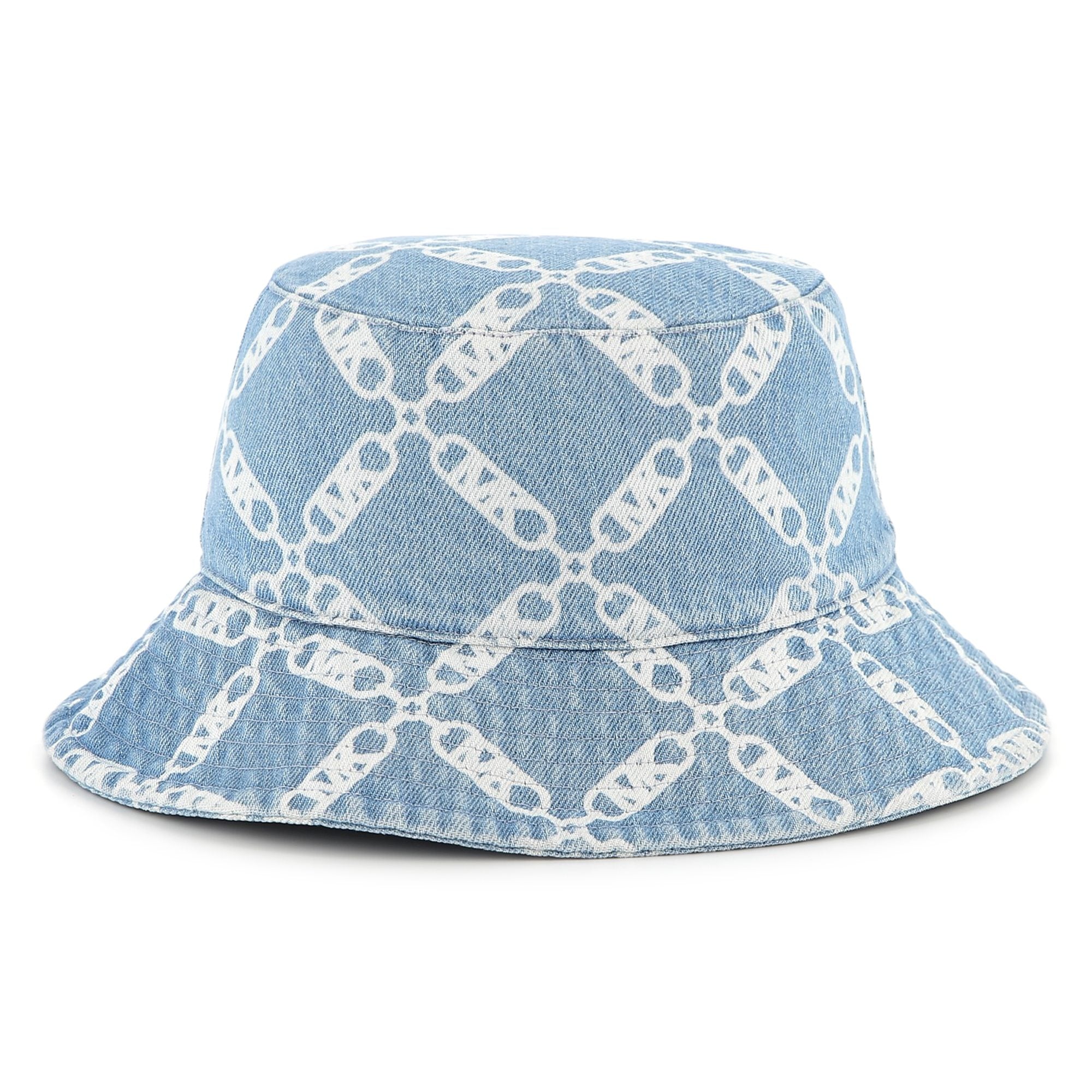 Bob avec logo en denim - Denim Blue