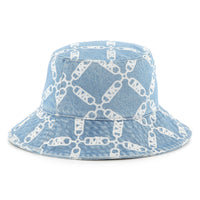 Bob avec logo en denim - Denim Blue