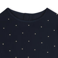 Blouse à manches courtes avec logo - Bleu Cargo