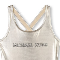 Maillot de bain 1 piece avec logo - Doré Clair
