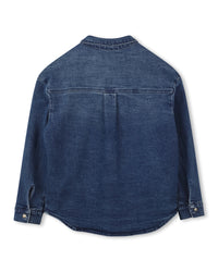 CHEMISE JEANS MANCHES LONGUES