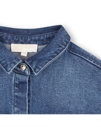 CHEMISE JEANS MANCHES LONGUES