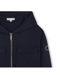CARDIGAN A CAPUCHE