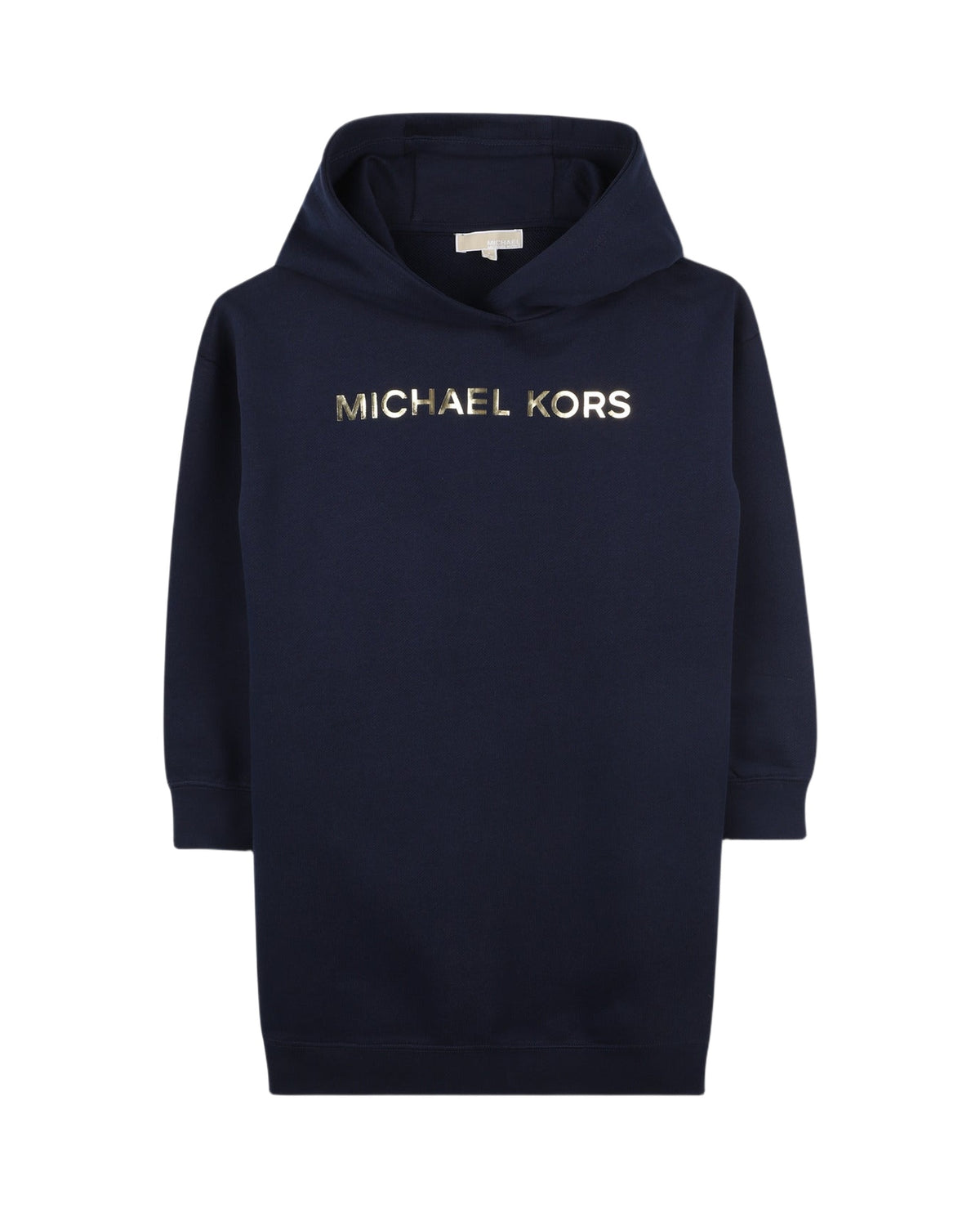 Robe a capuche en coton - Bleu Cargo