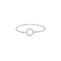 PrixTroca:160€_VentesTroca:0_QtyTroca:1_ST:0%_Bague Magic Touch en Or blanc 18K sertie de diamants - Blanc