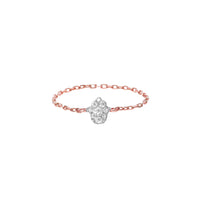 PrixTroca:160€_VentesTroca:0_QtyTroca:1_ST:0%_Bague Magic Touch en Or rose 18K sertie de diamants - Rose