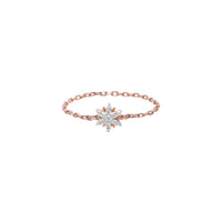 BAGUE SOLEIL OR ROSE