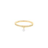 Bague Zeus sertie de diamants - Or Jaune