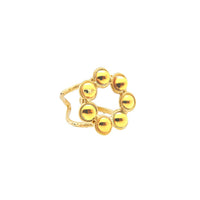 Bague Daisy dorée à l'or fin - Doré