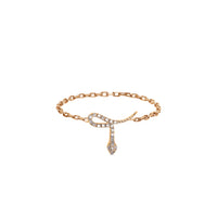 PrixTroca:160€_VentesTroca:0_QtyTroca:1_ST:0%_Bague Magic Touch en Or rose 18K sertie de diamants - Rose