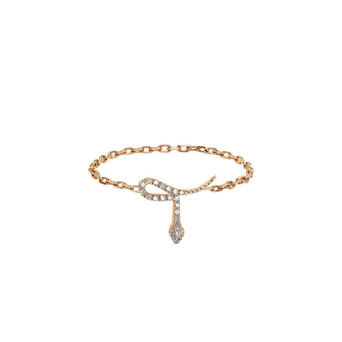 PrixTroca:160€_VentesTroca:0_QtyTroca:1_ST:0%_Bague Magic Touch en Or rose 18K sertie de diamants - Rose