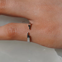 1qty RELIQUAT 580€/ QTY IN : 1-QTY OUT : 0- ST : 0% // Bague Bridal ouvete-Blanc