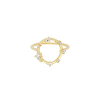 1qty RELIQUAT 1490€/ QTY IN : 1-QTY OUT : 0- ST : 0% // Bague Bridale-Jaune