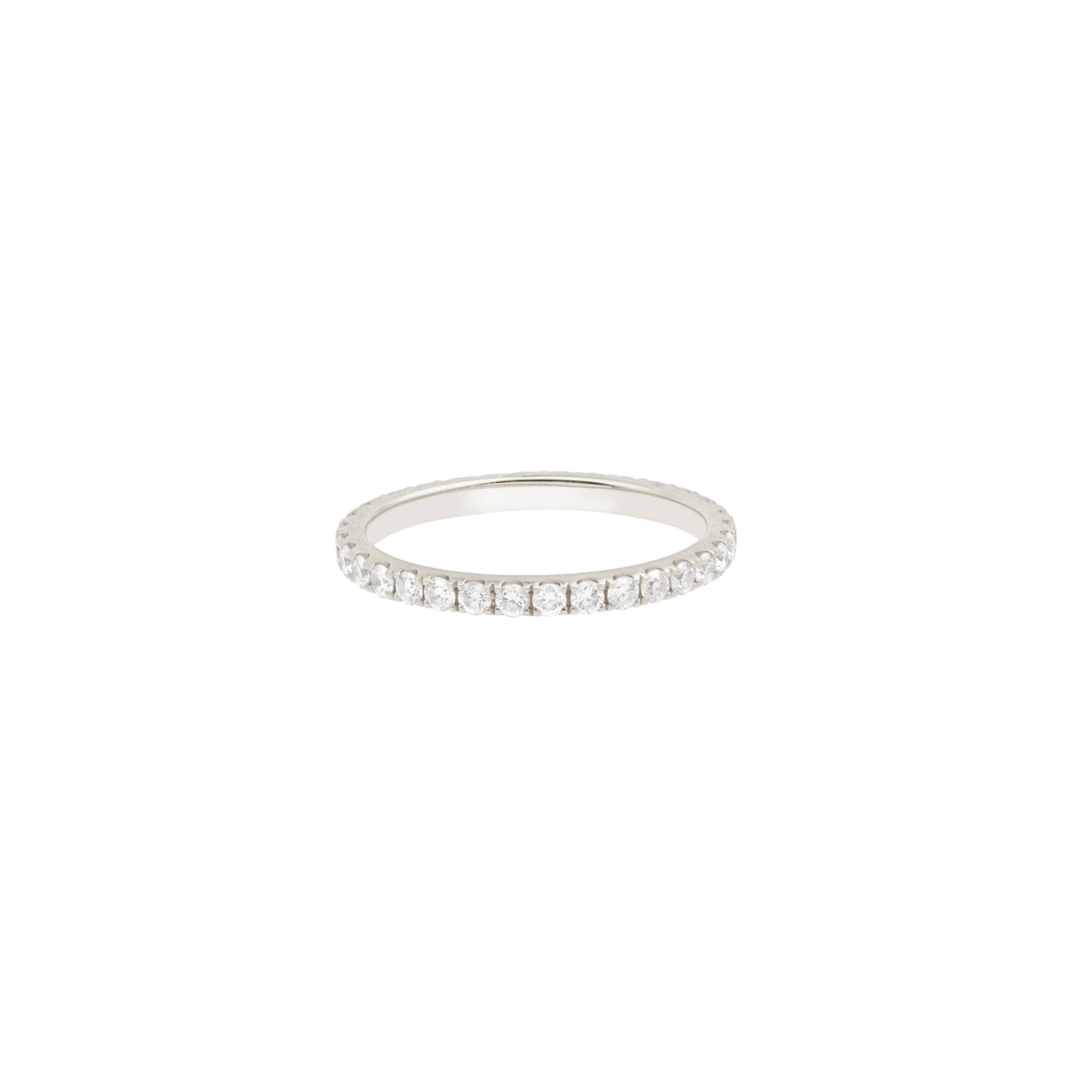 1qty RELIQUAT 995€/ QTY IN : 1-QTY OUT : 0- ST : 0% // Alliance  pavé diamants-Blanc