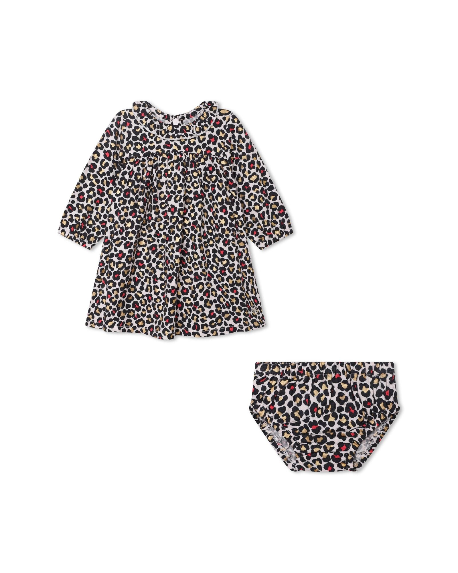 Ensemble robe culotte - Rose Noir