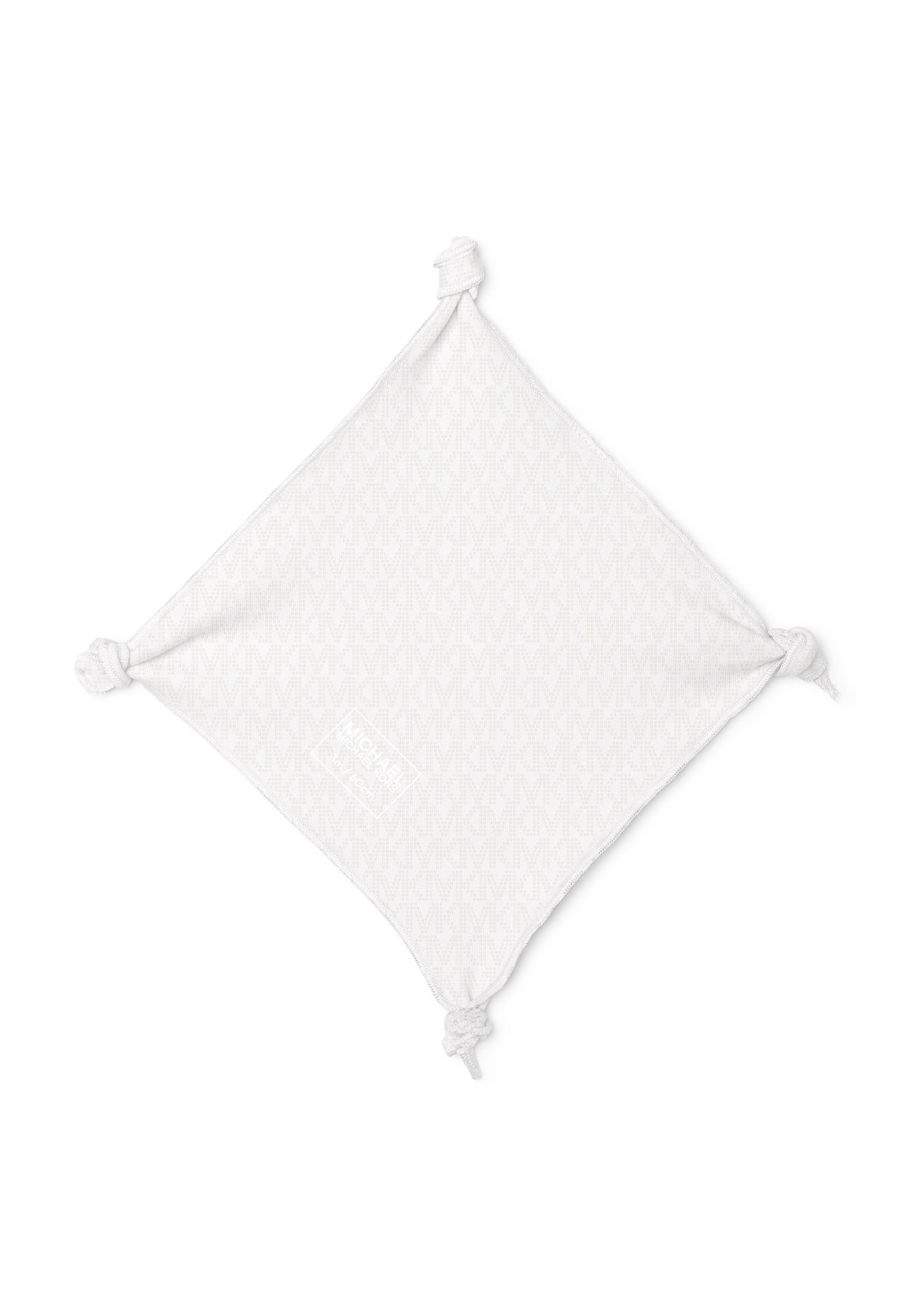 Ensemble pyjama bonnet et doudou en coton - Off White