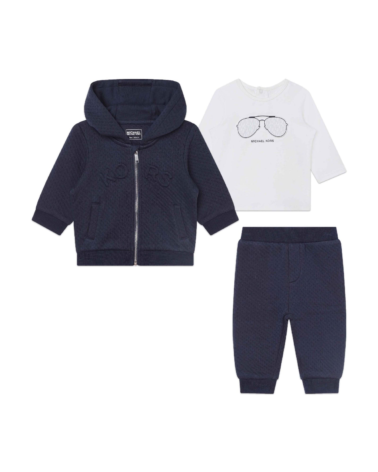 Ensemble jogging en coton - Bleu Cargo