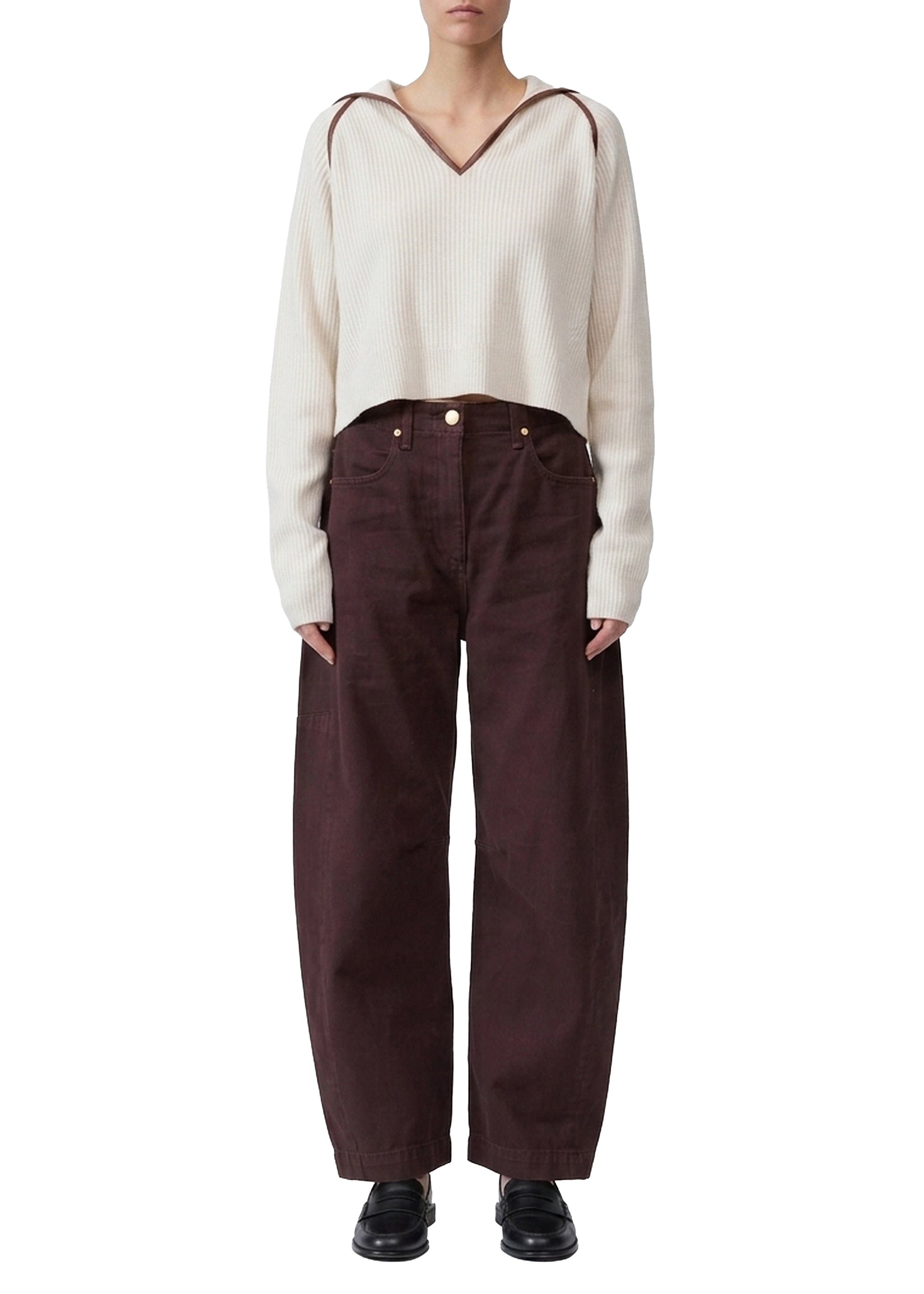 Caterina wool jumper - Ivory