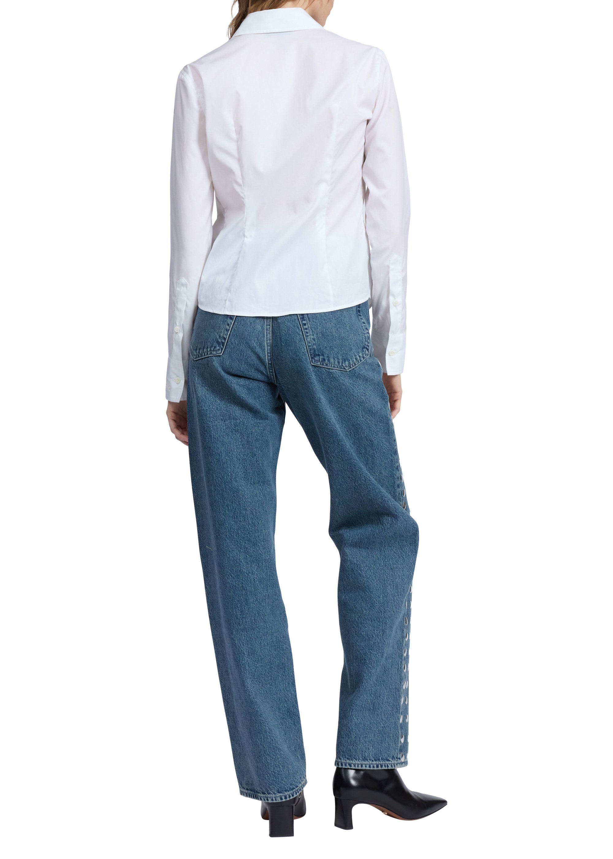 Pantalon droit Shea en denim - Kingston Stud