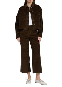 Veste courte Jaiden en velours - Balsam