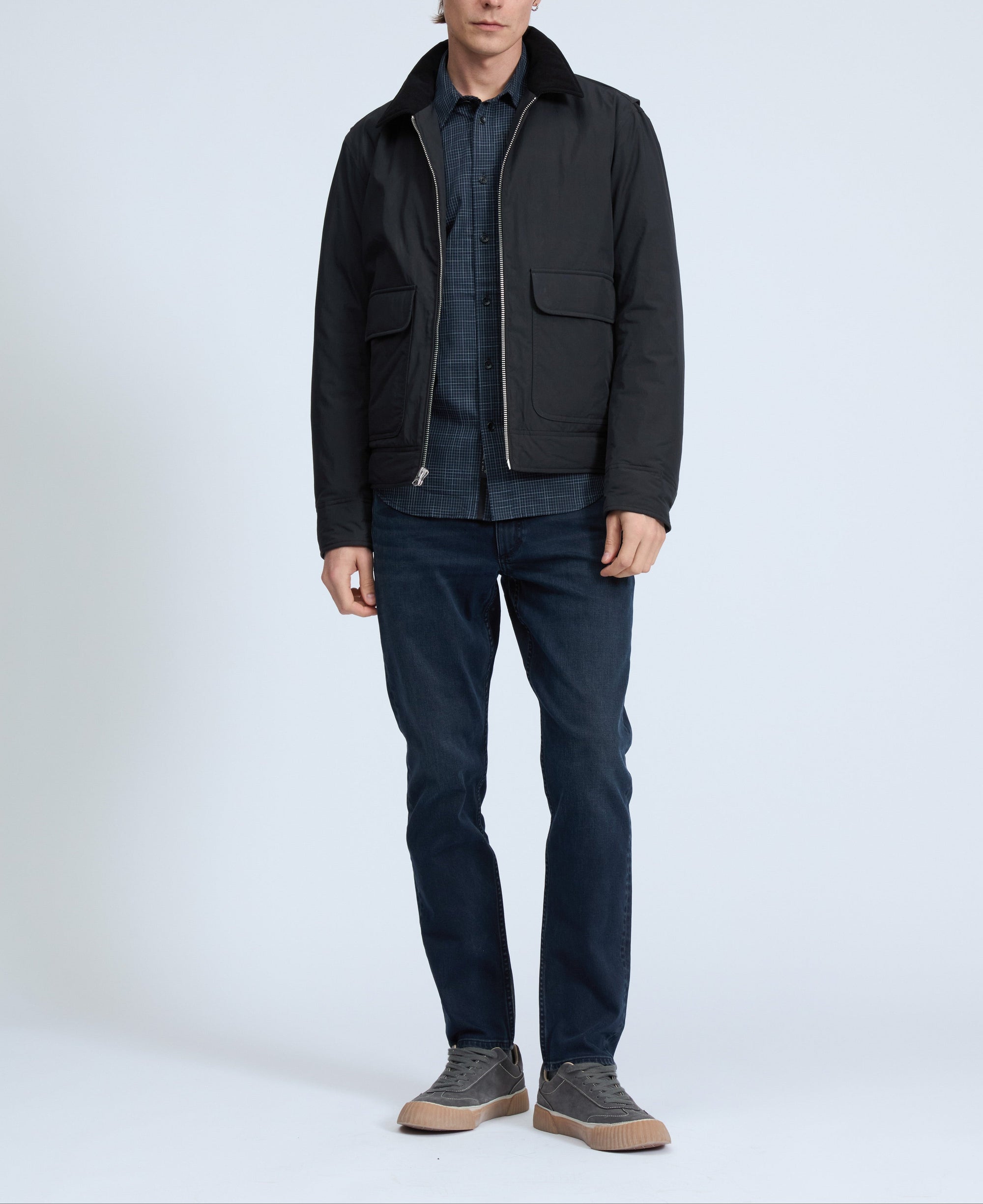 Veste zippée Derrick - Noir