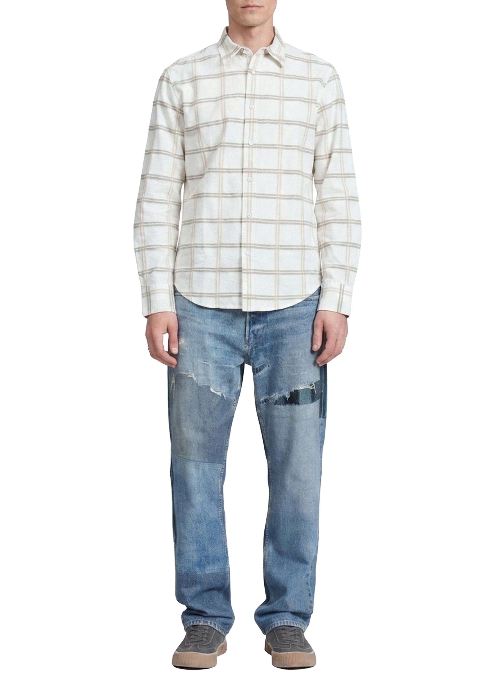 Chemise Oxford en coton - Chalk