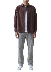 Chemise Mateo en coton - Espresso
