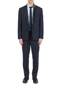 Blazer Butler Italian en laine - Bleu Marine