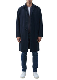 Manteau Jacob en laine - Noir