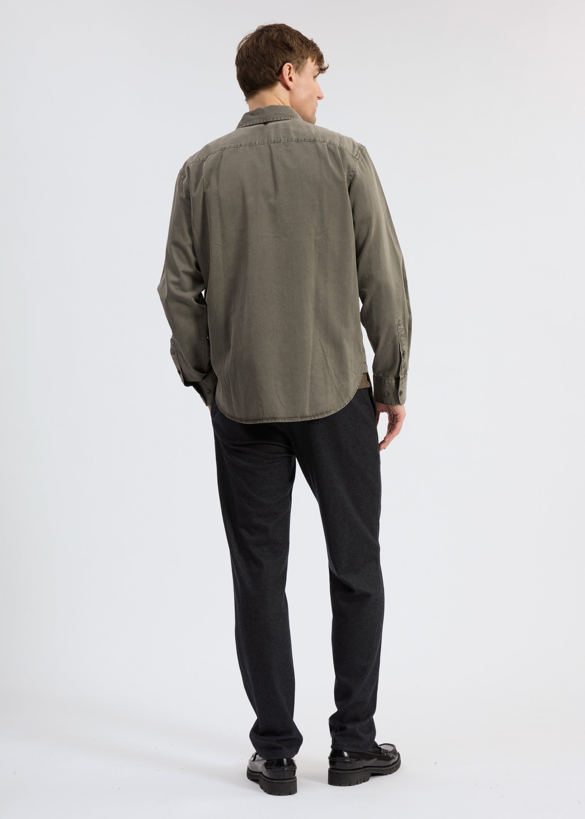 Chemise Finch en coton - Marron