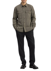 Chemise Finch en coton - Marron