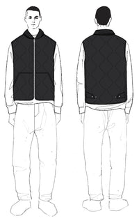 Z NO PICS / Veste Dane - Noir