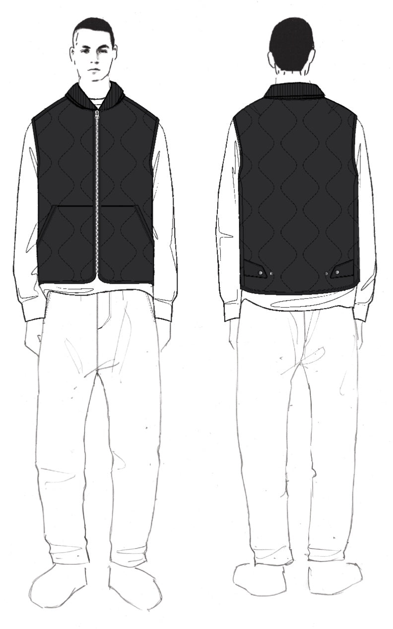 Z NO PICS / Veste Dane - Noir