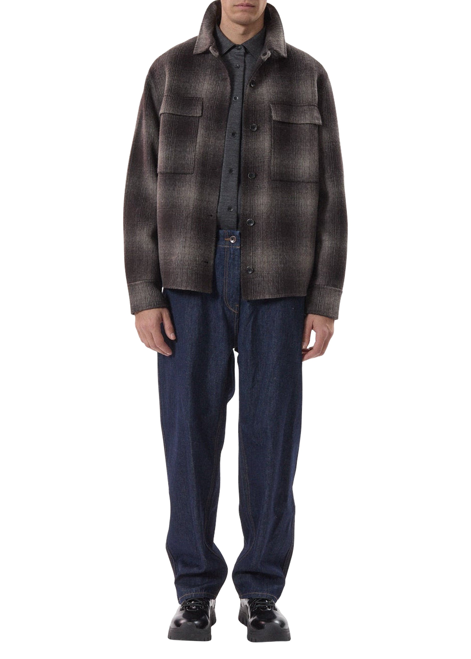Veste Austin en laine - Marron